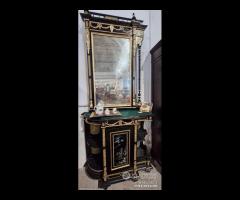 Codice: 261583 ANTICA CONSOLLE IN LEGNO LACCATO N