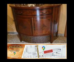Codice: 263981 CREDENZA ITALIANA A MEZZALUNA IN S