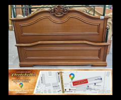 Codice: 263984 LETTO MATRIMONIALE IN NOCE STILE C