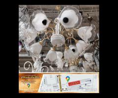 Codice: 264387 LAMPADARIO 8 LUCI STILE CLASSICO C