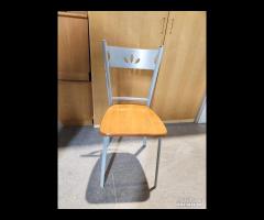 Codice: 264634 SET 6 SEDIE CON STRUTTURA IN METAL