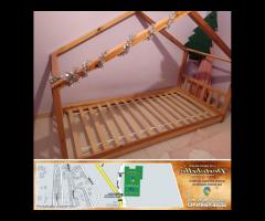 Codice: 5957 LETTO SINGOLO MONTESSORI COMPLETO DI