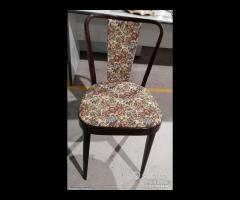 Codice: 256794 SET 4 SEDIE IN LEGNO MOGANO CON SE