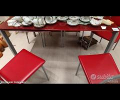 Codice: 7409 TAVOLO RETTANGOLARE BONTEMPI STILE M