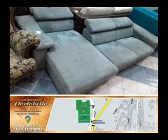 Codice: 7205 DIVANO STILE MODERNO CON CHAISE LONG