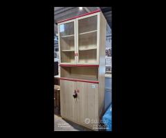 Codice: 262685 MOBILE CREDENZA COLORE ROSSO E FRA