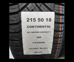 2 GOMME 215 50 18 CONTINENTAL BR1337