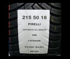 2 GOMME 215 50 18 PIRELLI BR1335