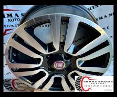 4 CERCHI IN LEGA ORIGINALI R15 FIAT GRANDE PUNTO