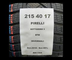 2 GOMME 215 40 17 PIRELLI BR1354