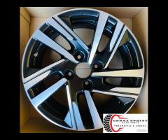 4 CERCHI IN LEGA ORIGINALI R16 PEUGEOT 208 NEW - 6