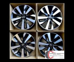 4 CERCHI IN LEGA ORIGINALI R17 NISSAN MICRA NEW
