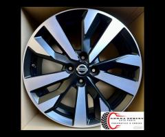4 CERCHI IN LEGA ORIGINALI R17 NISSAN MICRA NEW