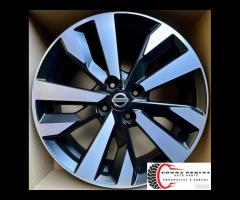 4 CERCHI IN LEGA ORIGINALI R17 NISSAN MICRA NEW - 6