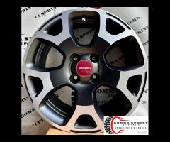 4 CERCHI IN LEGA ORIGINALI RAGGIO 15 FIAT PANDA