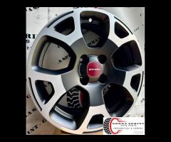 4 CERCHI IN LEGA ORIGINALI RAGGIO 15 FIAT PANDA