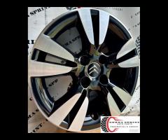 4 CERCHI IN LEGA ORIGINALI RAGGIO 16 CITROEN C3