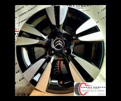 4 CERCHI IN LEGA ORIGINALI RAGGIO 16 CITROEN C3