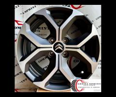 4 CERCHI IN LEGA ORIGINALI RAGGIO 16 CITROEN C3 C4