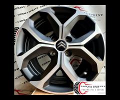 4 CERCHI IN LEGA ORIGINALI RAGGIO 16 CITROEN C3 C4