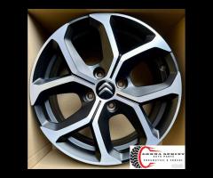 4 CERCHI IN LEGA ORIGINALI RAGGIO 16 CITROEN C3 C4 - 7