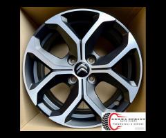 4 CERCHI IN LEGA ORIGINALI RAGGIO 16 CITROEN C3 C4 - 9
