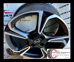 4 CERCHI IN LEGA ORIGINALI RAGGIO 17 OPEL CORSA