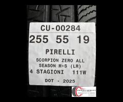 2 PNEUMATICI 255/55 R19 PIRELLI 4 STAGIONI 85%