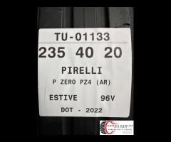 4 PNEUMATICI 235/40 R20 PIRELLI ESTIVE - 9