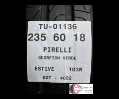 4 PNEUMATICI 235/60 R18 PIRELLI ESTIVE 75% - 9
