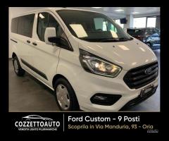 Ford Custom 9 posti 2021 2.0 diesel in arrivo
