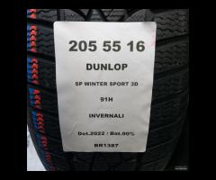 2 GOMME 205 55 16 DUNLOP BR1387