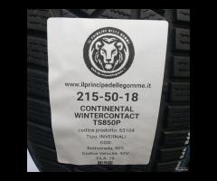 2 GOMME 215 50 18 CONTINENTAL A63104