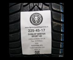 4 GOMME 225 45 17 DUNLOP A63128