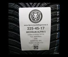 4 GOMME 225 45 17 MICHELIN A63106