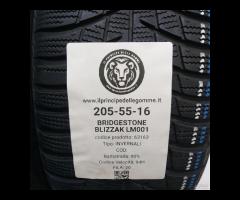 2 GOMME 205 55 16 BRIDGESTONE A63163