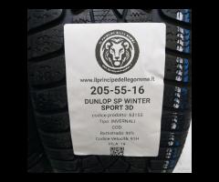 2 GOMME 205 55 16 DUNLOP A63155