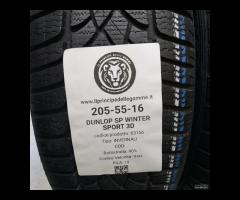 2 GOMME 205 55 16 DUNLOP A63156