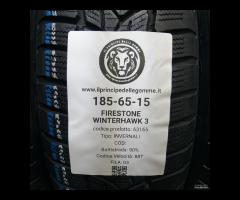 4 GOMME 185 65 15 FIRESTONE A63165