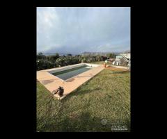 Villa con piscina e uliveto a Solicchiata