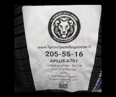 4 GOMME 205 55 16 APLUS A64174