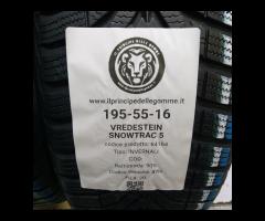 2 GOMME 195 55 16 VREDESTEIN A64164