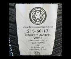 2 GOMME 215 60 17 SEMPERIT A64118