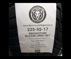 2 GOMME 225 55 17 BRIDGESTONE A63911