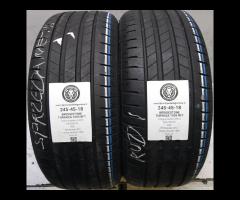 2 GOMME 245 45 18 BRIDGESTONE A63910