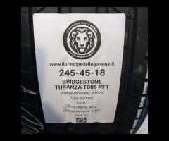2 GOMME 245 45 18 BRIDGESTONE A63910