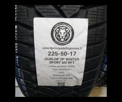 2 GOMME 225 50 17 DUNLOP A63906