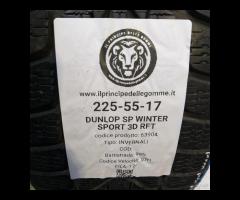 2 GOMME 225 55 17 DUNLOP A63904