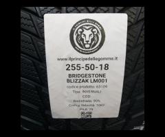 2 GOMME 255 50 18 BRIDGESTONE A63109