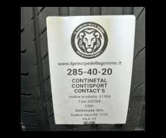4 GOMME 285 40 20 CONTINENTAL A61588
